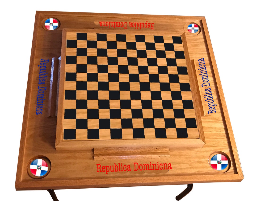 Dominican Republic Domino Table 12 X 12 Tablero/ Game Board Etsy
