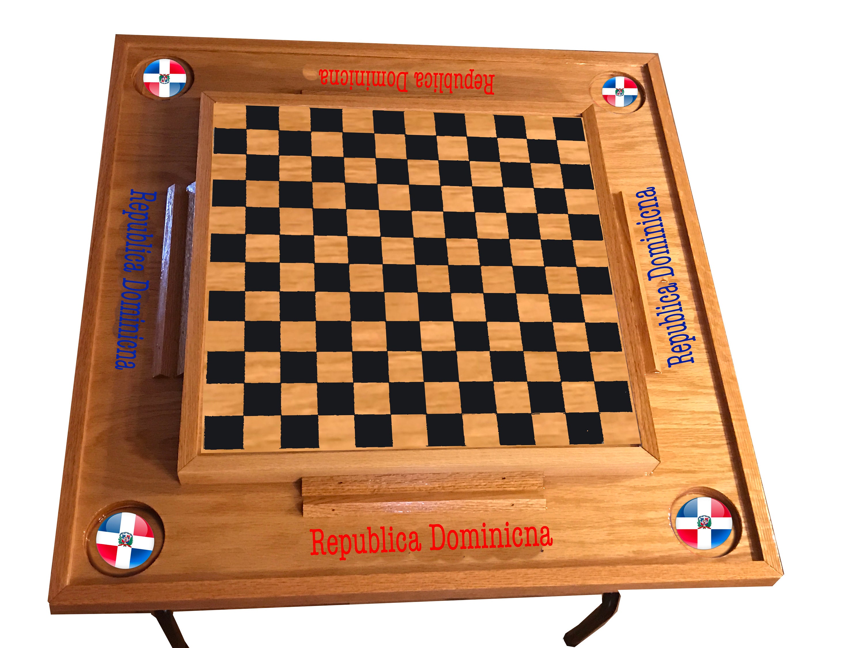 Mesa de dominó de República Dominicana Tablero/tablero de juego de 12 x 12  -  México