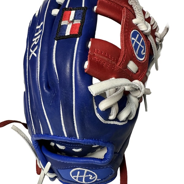 Blue Baseball Glove Lace Etsy