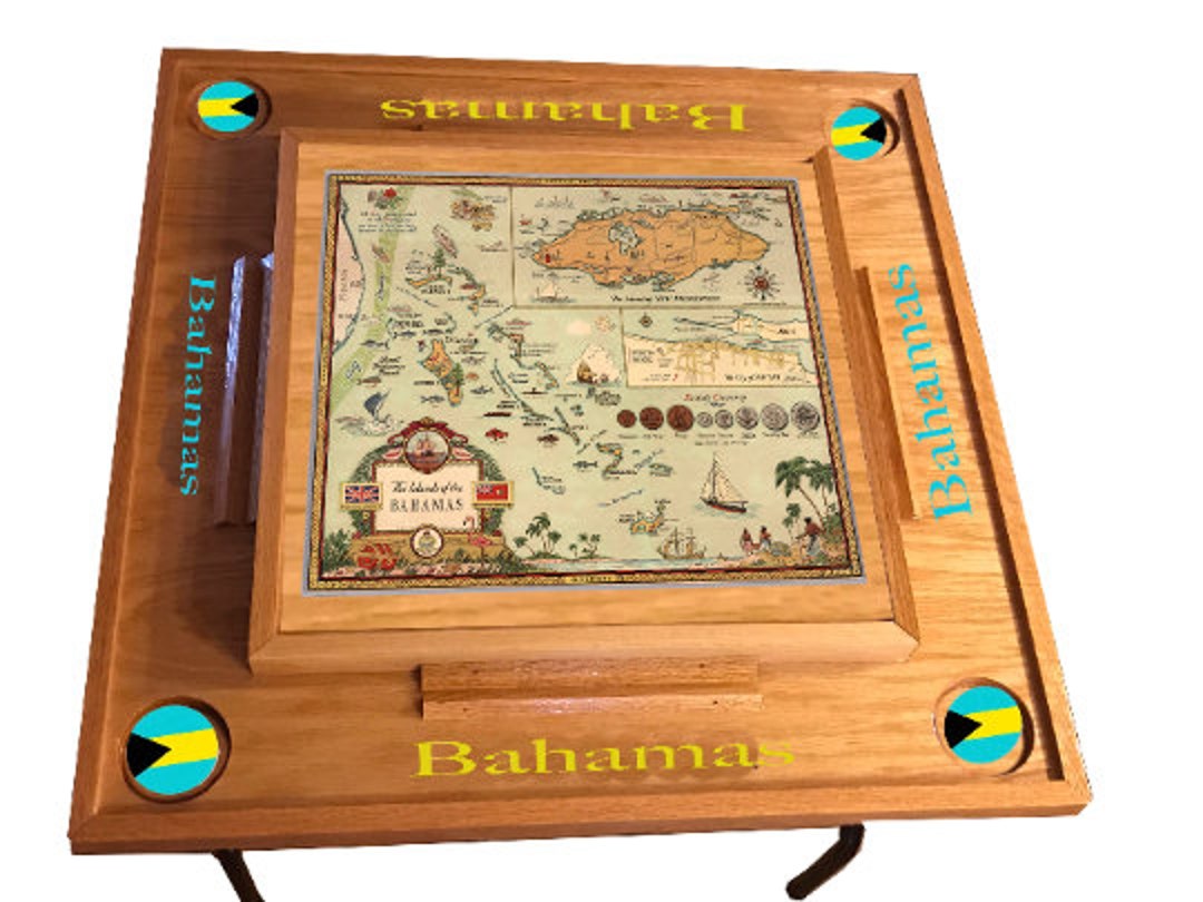 Bahamas Map Domino Tables - Etsy New Zealand