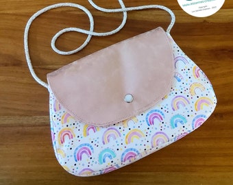 Rainbow Girl Tasche - Kleine Mädchen Handtasche