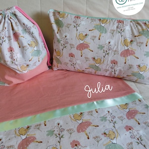 Kit rentrée Maternelle Sieste Ballet - personnalisable prénom