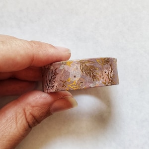 Volle Rolle - Herbst Blätter Washi Tape, Herbst, Natur, Foiled Washi, Masking Tape, Planer Dekoration, Bullet Journal, Notizbuch, Scrapbooking