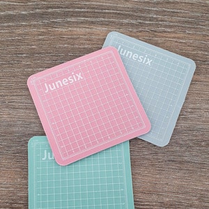 Kleine snijmat, Dubbelzijdig, Sticker snijmat, Planner benodigdheden, Journaling, Bullet journal, Scrapbooking, Precisie snijden, Hobby