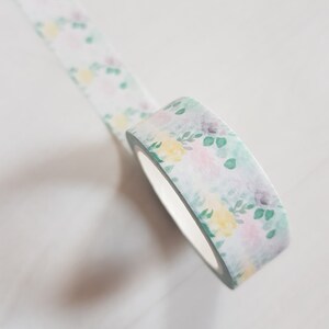 60cm / 24 "monster - Floral washi tape, Natuur, Bloem, Lente masking tape, Planner decoratie, Journal accessoires, Bullet journal benodigdheden