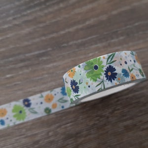 60cm / 24" Sample - Frühlings washi tape, Blume, Natur, Botanisches Masking Tape, Floral, Planer Dekoration, Bullet Journal Supply, Scrapbook