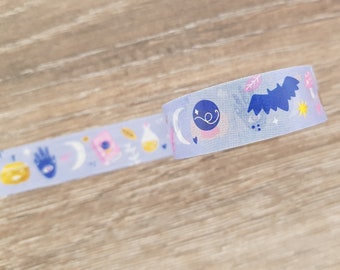 Hexen Washi Tape Probe: Goth Lunar Planer Dekoration (61cm)