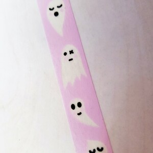 60cm / 24 "sample - Glow in the dark washi tape, Ghost, Halloween masking tape, Bullet journal supply, Planner decoratie