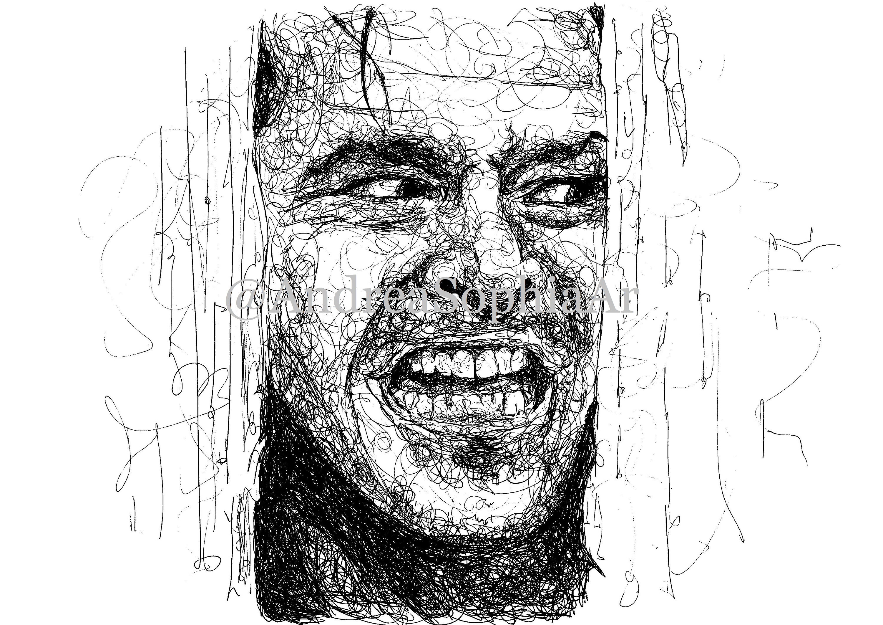 The Shining Jack Torrance Black and White Art Print A4 / Etsy