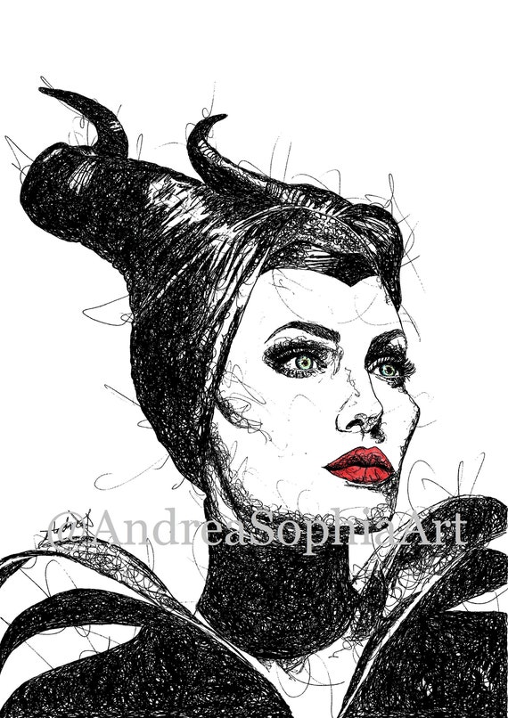 Sold at Auction: Original Disney Sleeping Beauty Maleficent Production  Drawing