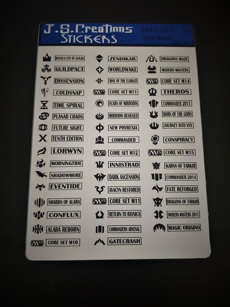 magic-the-gathering-set-symbols-sticker-sheet-2005-2015-etsy