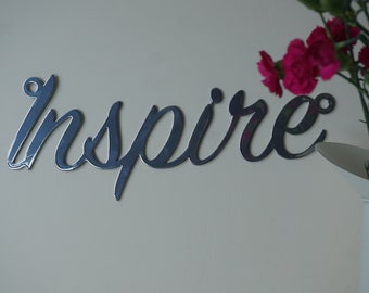 Inspire wall art home office work gym