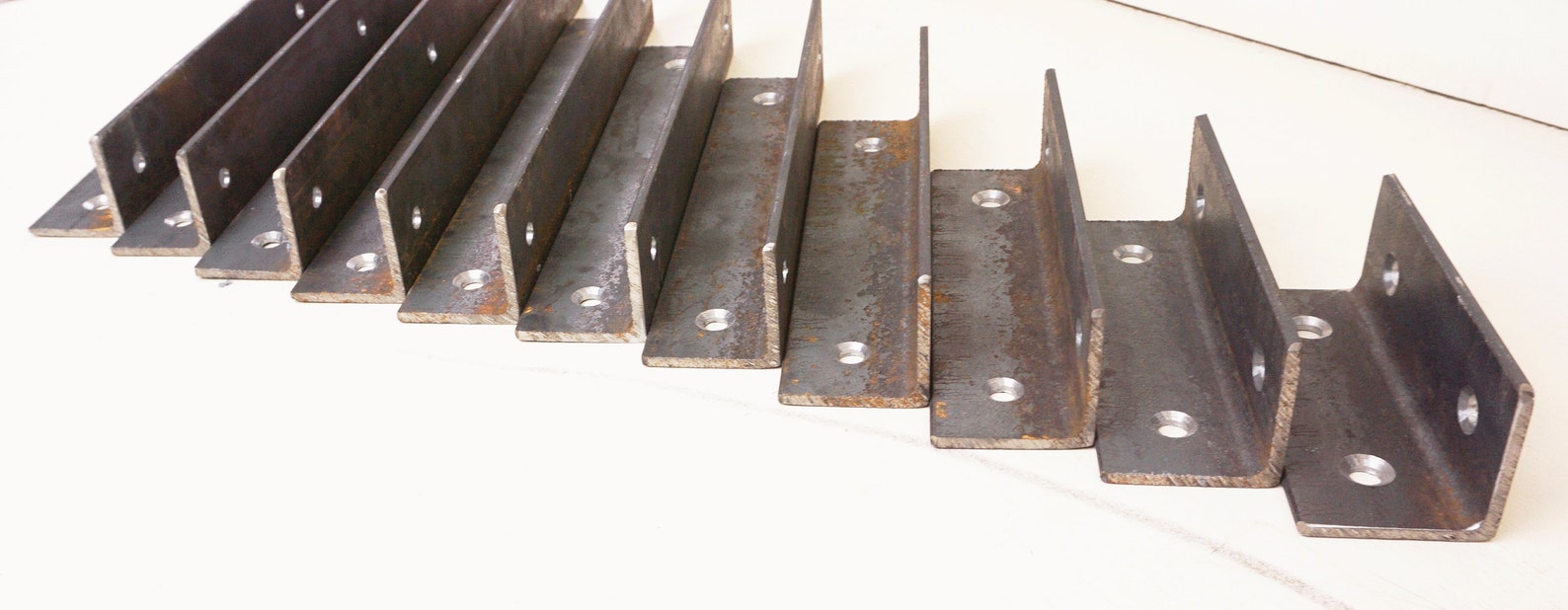 Alcove Shelf Brackets Steel Pair Many Sizes Available Etsy