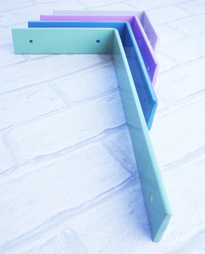 Heavy Duty Shelf Brackets / Colourful Shelving Bracket Etsy
