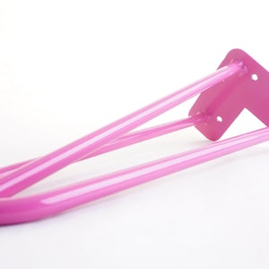 Pink Hairpin Leg