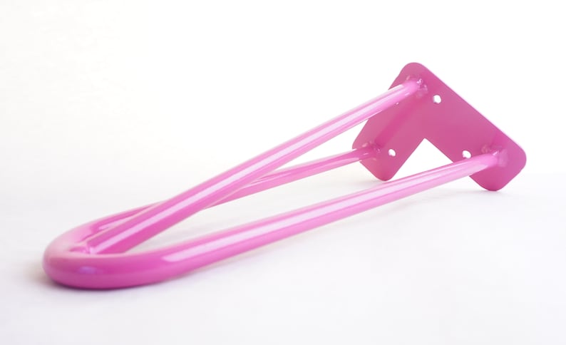 Pink Hairpin Leg