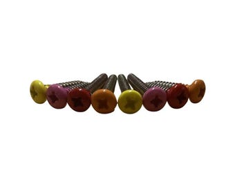 Schroeven in bijpassende kleur - Unieke Metalcraft-beugels