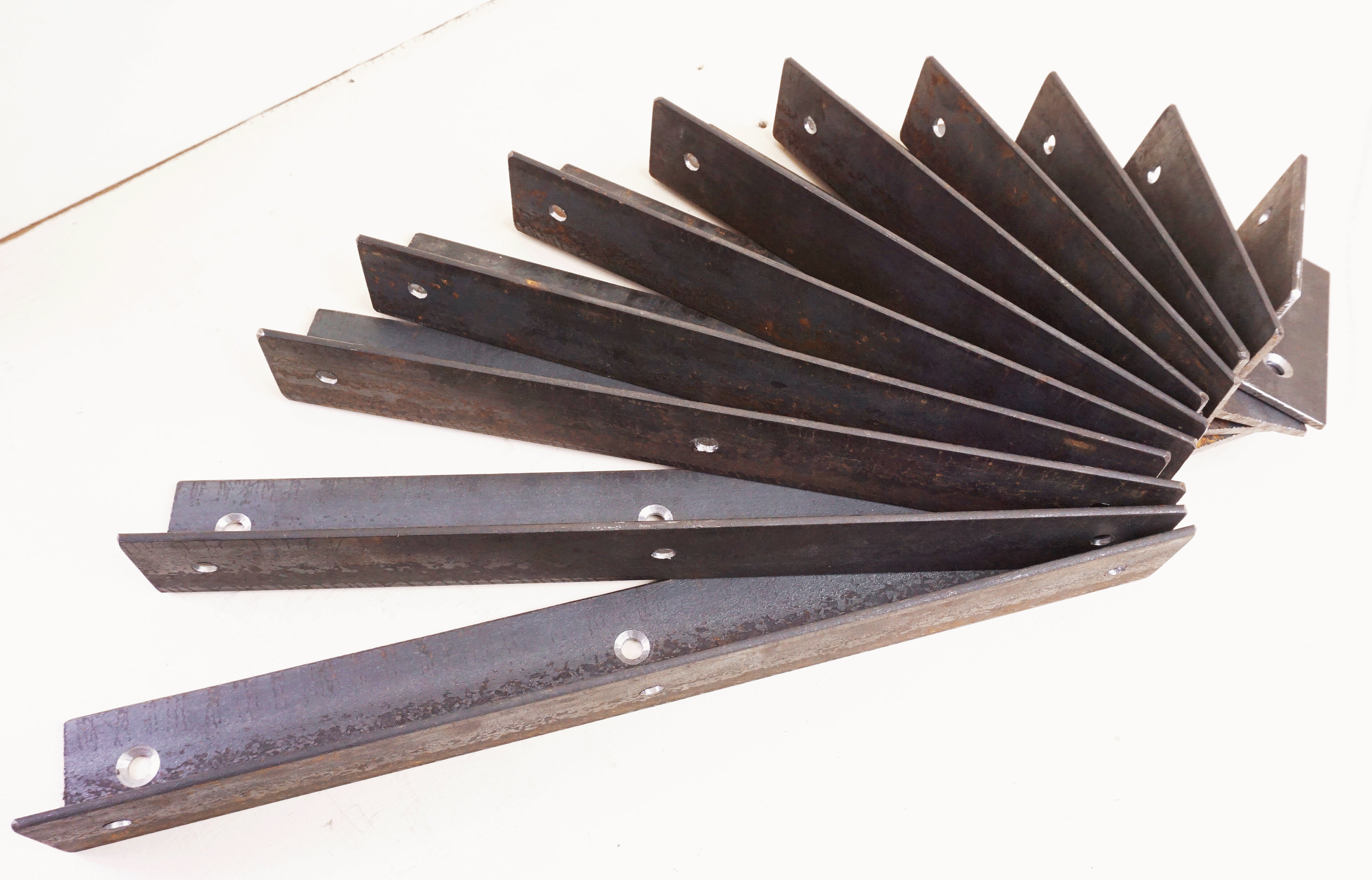 Alcove Shelf Brackets Steel Pair Many Sizes Available Etsy