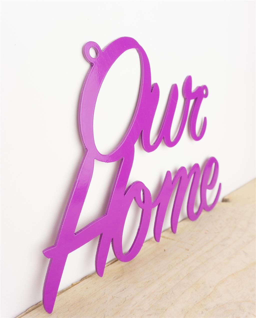 Our Home sign Etsy