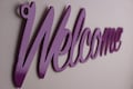 Welcome- sign