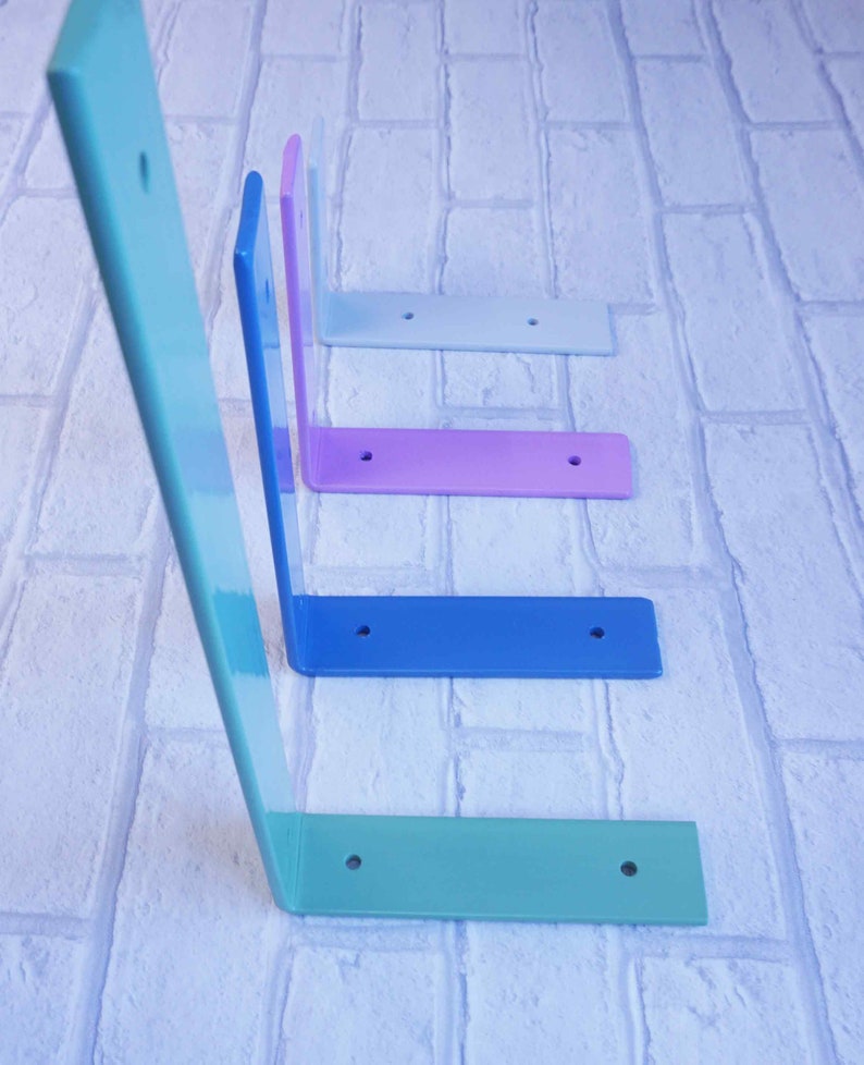 Heavy Duty Shelf Brackets / Colourful Shelving Bracket Etsy