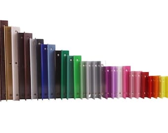 Alcove Shelf Brackets - Steel - Pair - Many Sizes Available - Scaffold Board - Handmade in UK - Colourful
