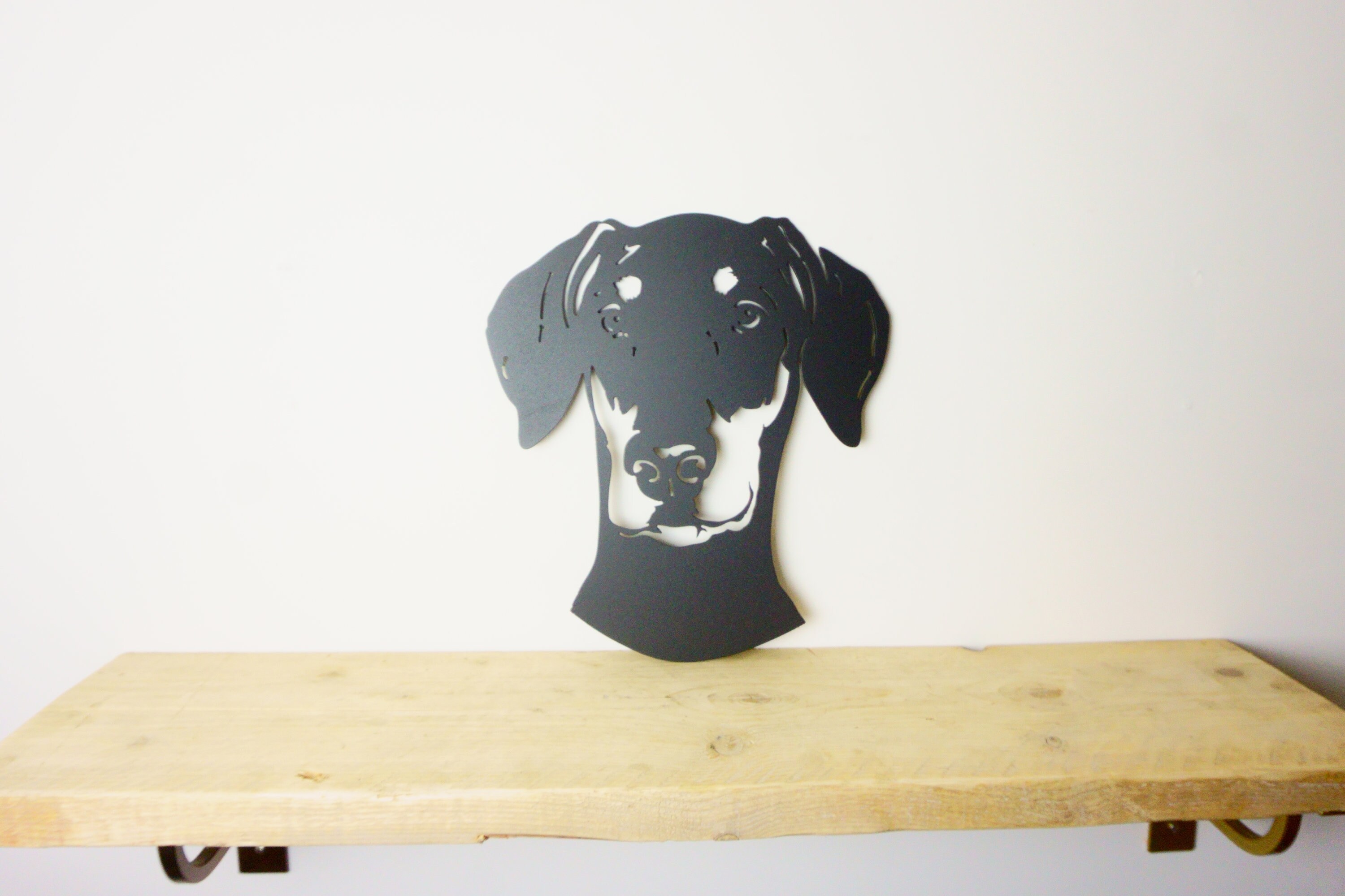 Doberman Dog Wall Art / Garden Sculpture Etsy UK