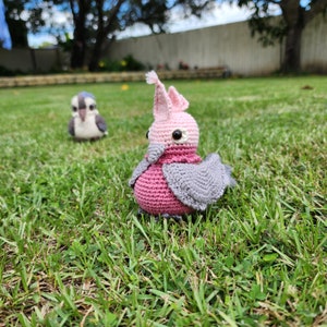 Baby Pinky (Cacatoes Rosalbin) - modele Amigurumi