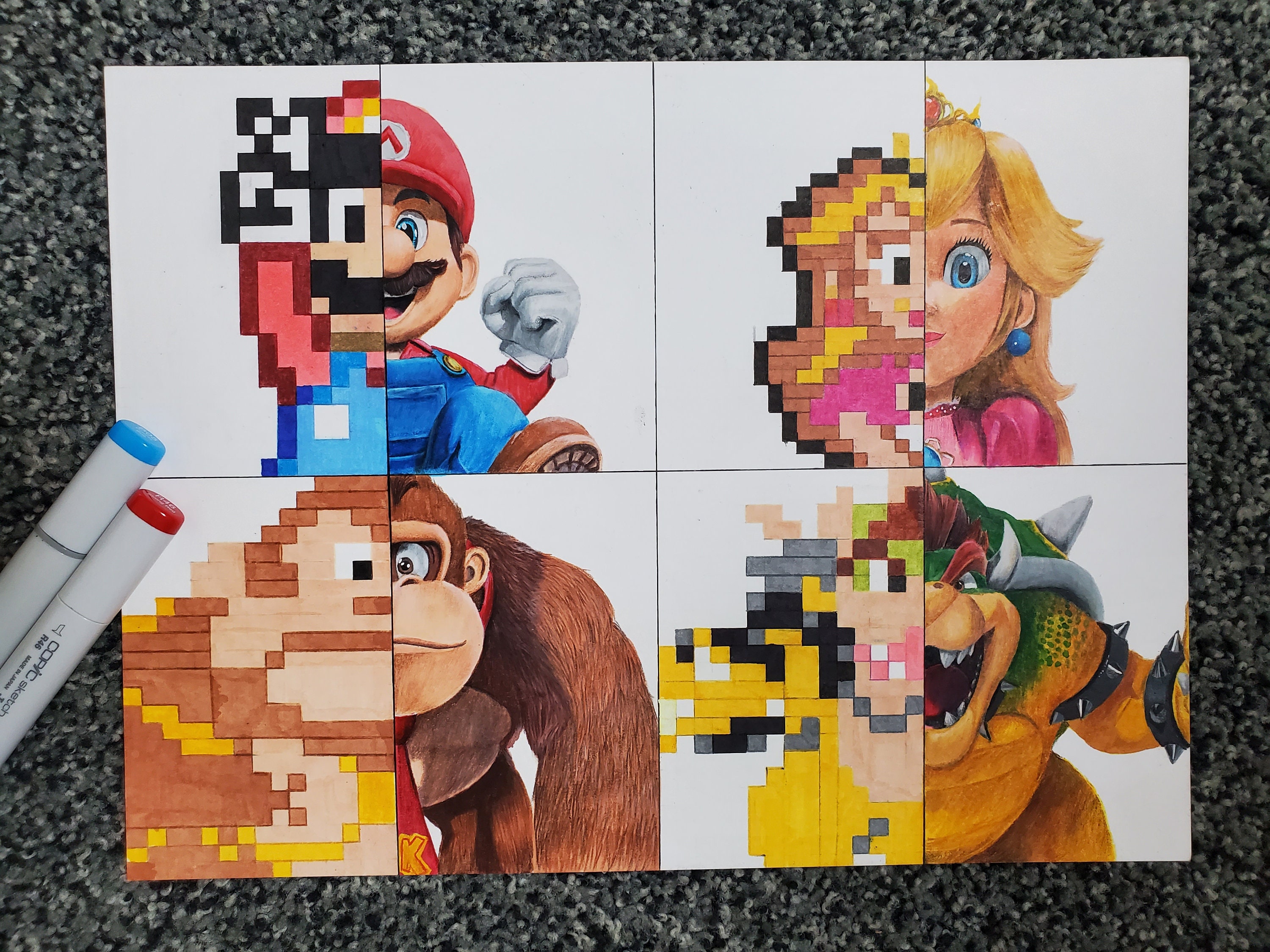 Nintendo Super Mario Luigi Bowser Spray Paint Jigsaw Puzzle by Juan Tara -  Pixels