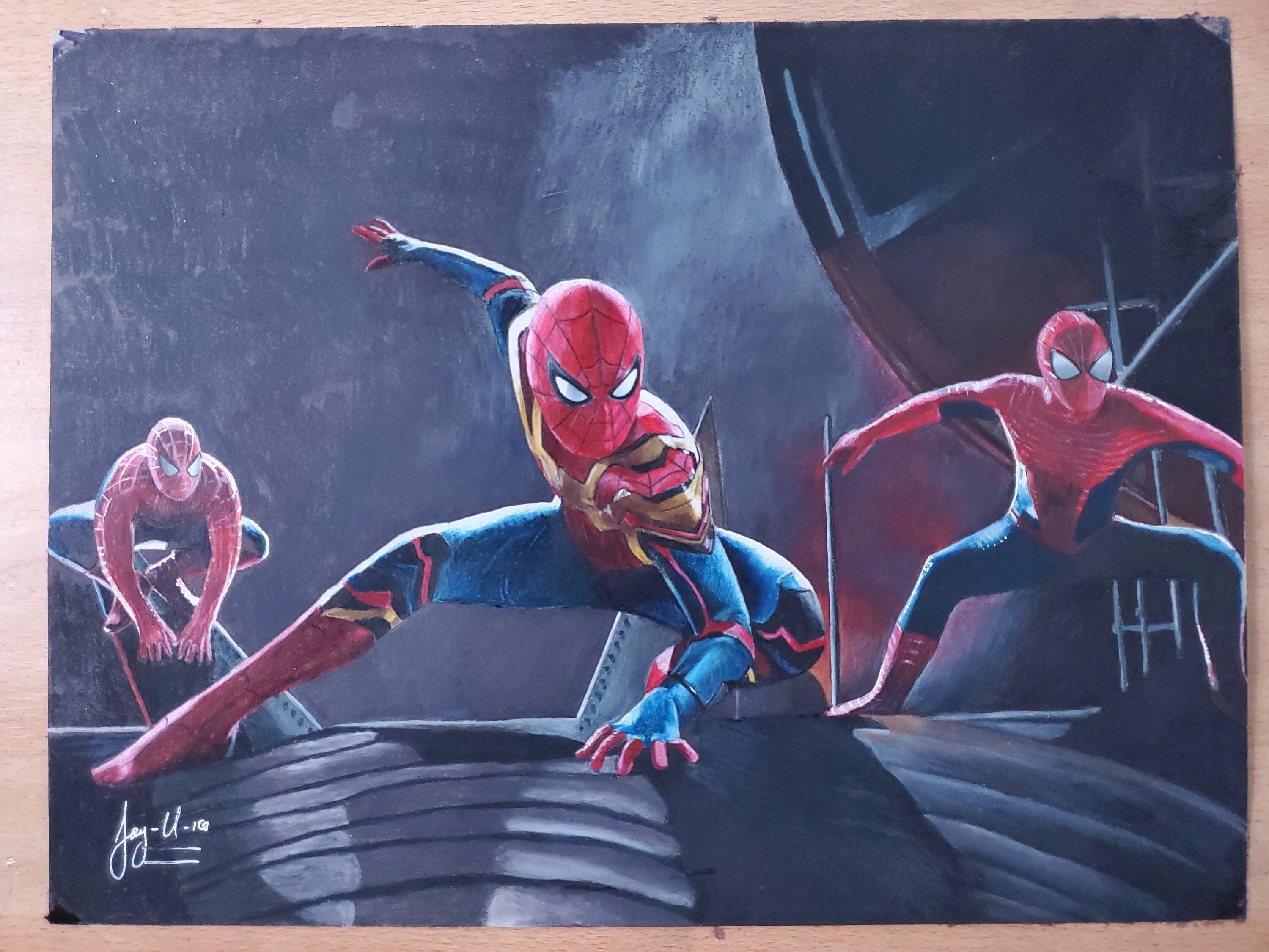 Poster Spiderman No Way Home 2021 sur toile - Décoration murale pour  chambre à coucher, salon - 40,6 x 61 cm - Sans cadre : : Cuisine  et Maison