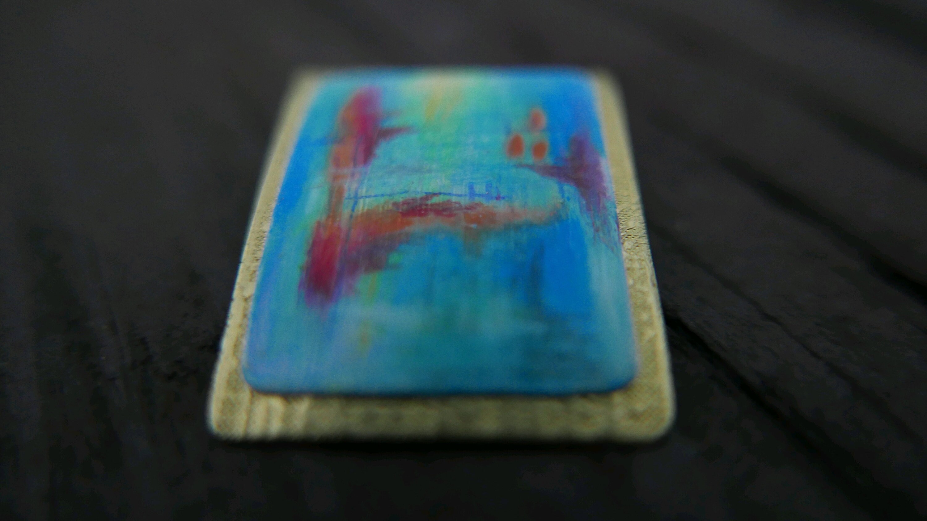 Colored Pencil on Copper Pendant Etsy