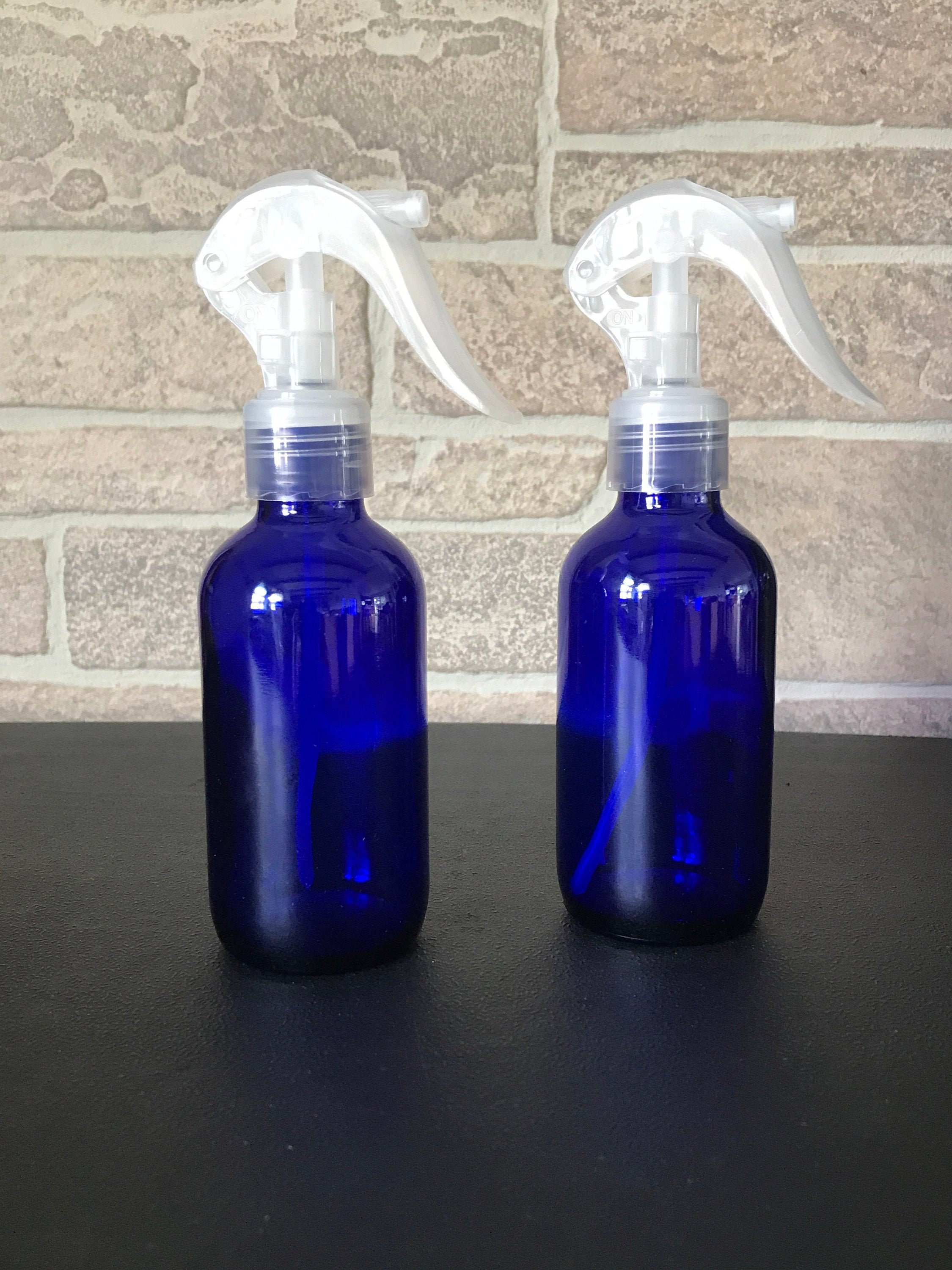 Glass Spray Bottles 4oz Set of 2 Essential Oil Aroma Air Etsy