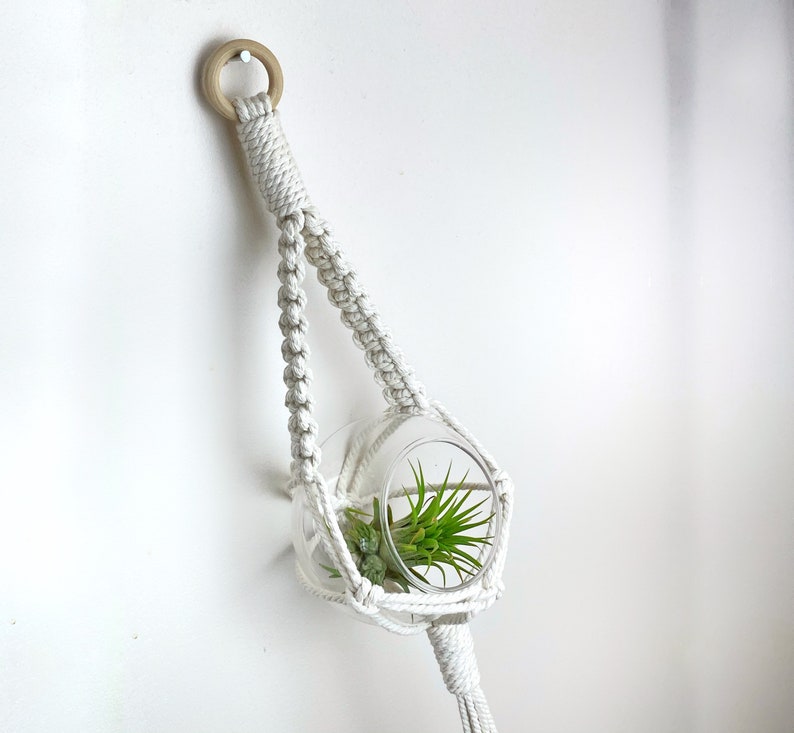 Finally resale start PDF and Video Macrame Air Plant Unique - Hanger Pattern Tutorial Our shop most popular