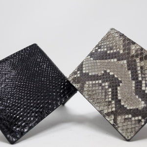 Cartera de pitón