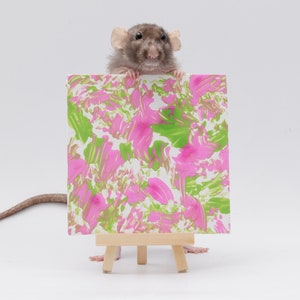 Rat Painting 5x5 image 3