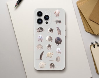 Flexi phone case w/pet rats