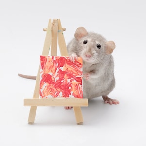 Rat Painting 2"x2"