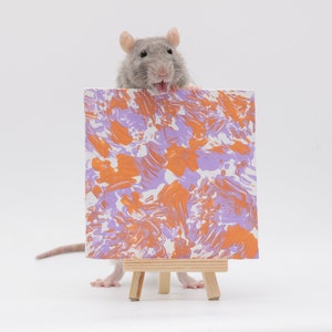 Rat Painting 5x5 image 1