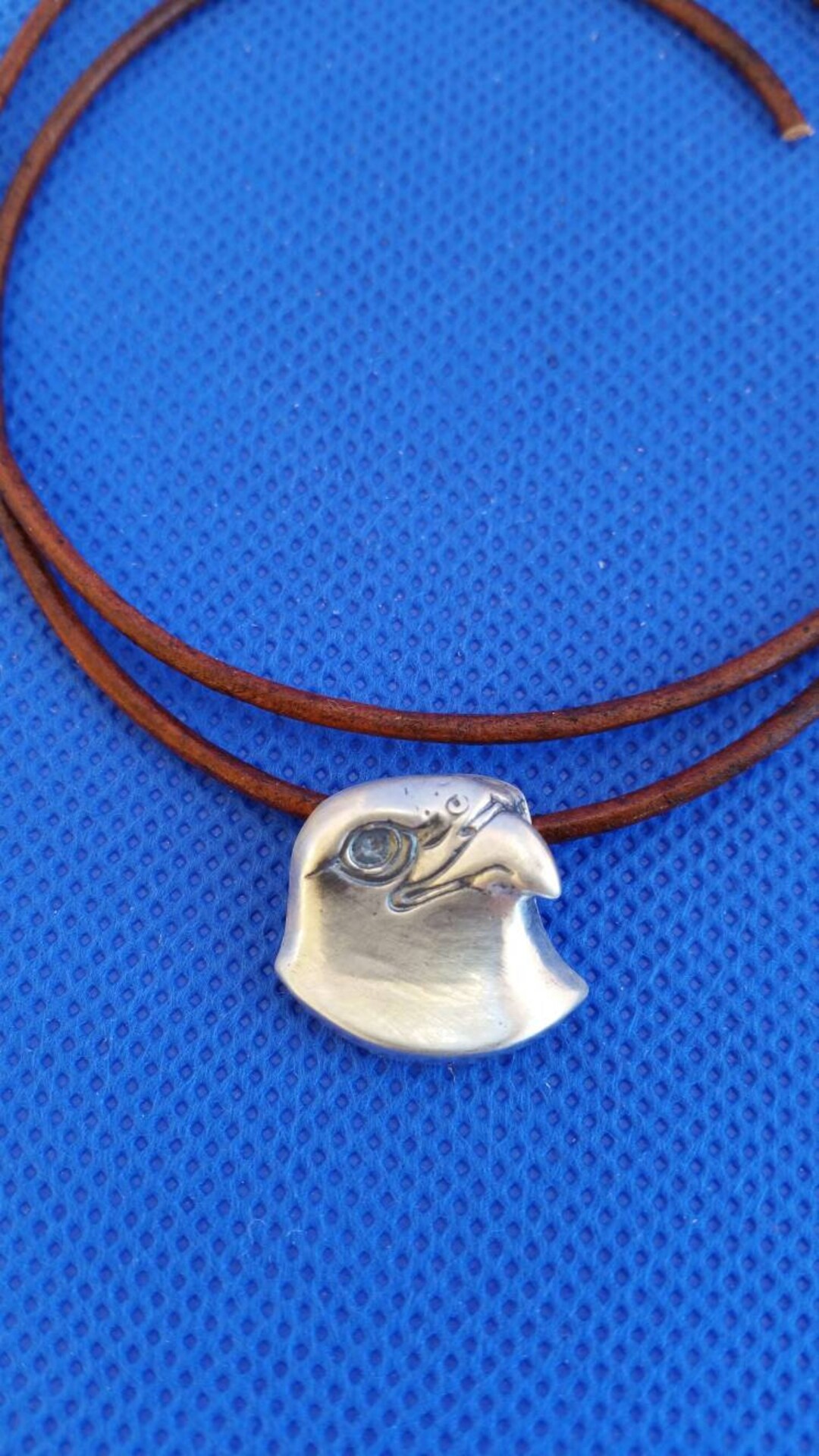 Sterling Silver Eagle Pendant Etsy