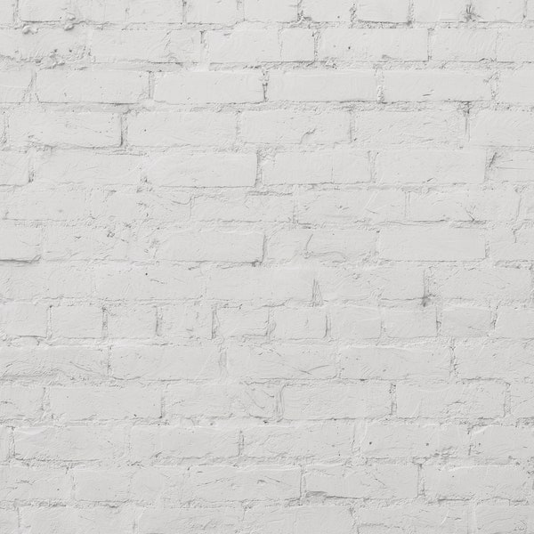 White Vintage Brick Digital Background | Brick Wall Backdrop | Digital Photography Background | Digital Backdrop | Photoshop Composite