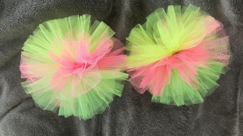 Valfri färg Tutu Puffs resår för cykelstyren cykeldekoration semester fantasi parad Burning Man kärlek burn jul semester cykeltur bild 2