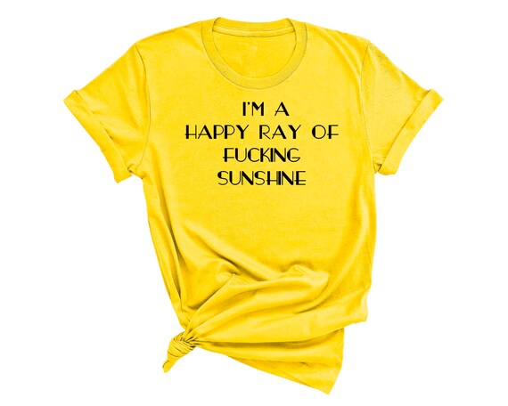 happy ray of sunshine t shirt