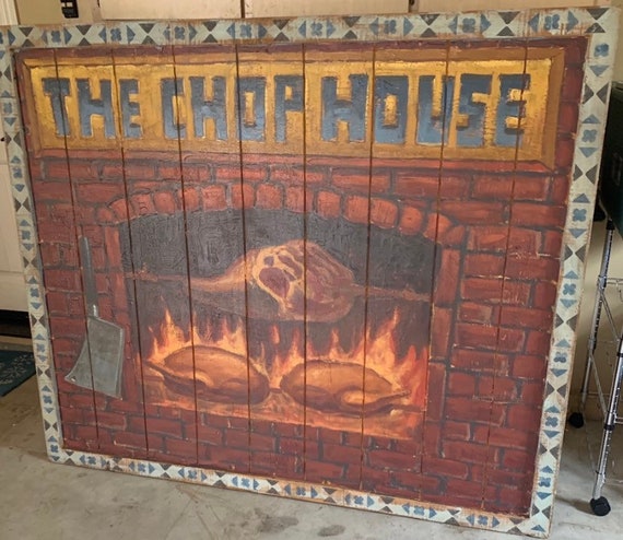 Wood Painted Wall Relief Etsy