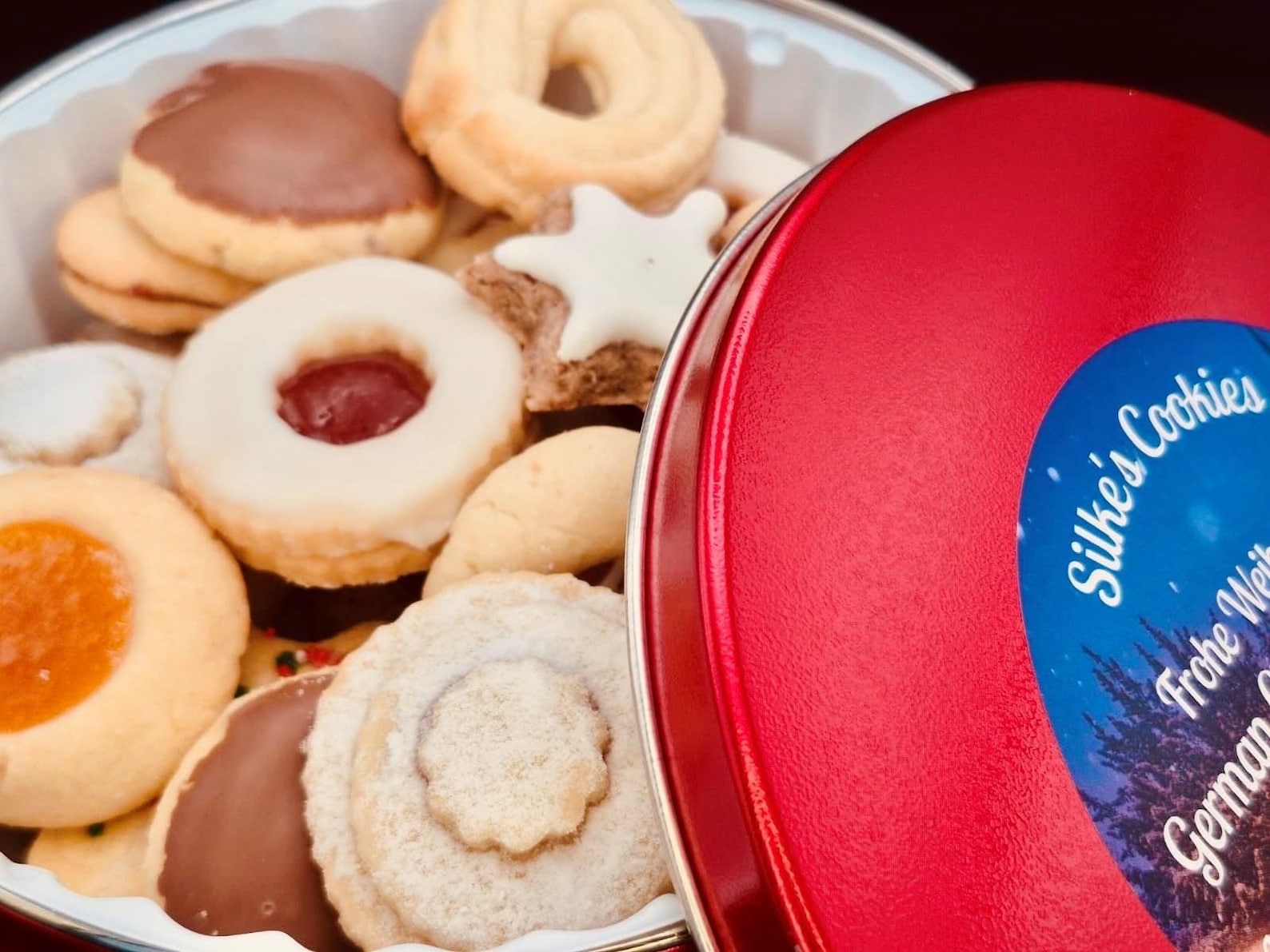 2025 Silke's German Christmas Cookies Tin