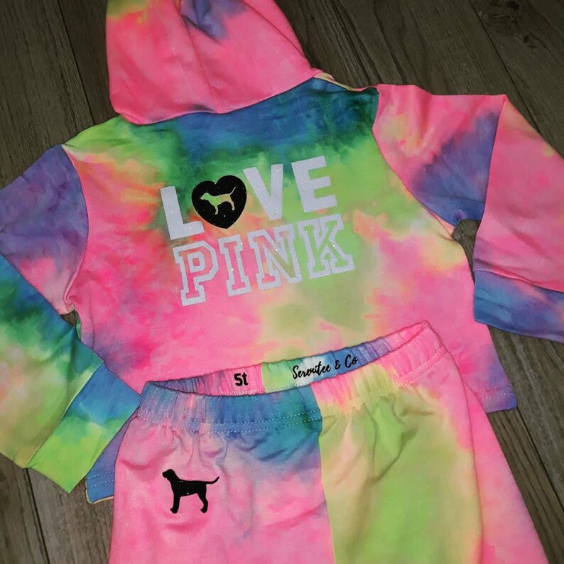 Mommy and Me matching Tye Dye Hoodie set PINK Inspired tie | Etsy