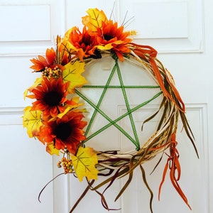 Lughnasadh Fall Pagan Wreath