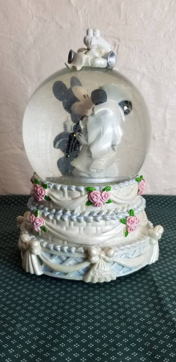 Disney Mickey Mouse Minnie A Dream Is A Wish Musical Wedding Etsy