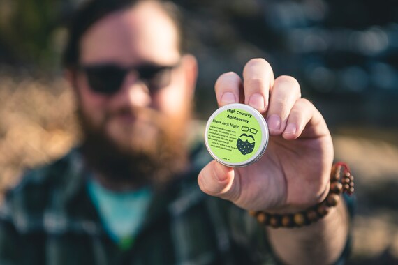 Mustache Wax Hair Wax Homemade 1 2 Oz Or 1 Oz Black Jack Etsy
