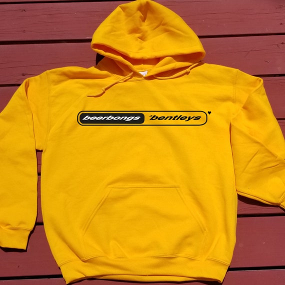 Beerbongs Bentleys Post Malone Black Logo Hoodie Style Hip