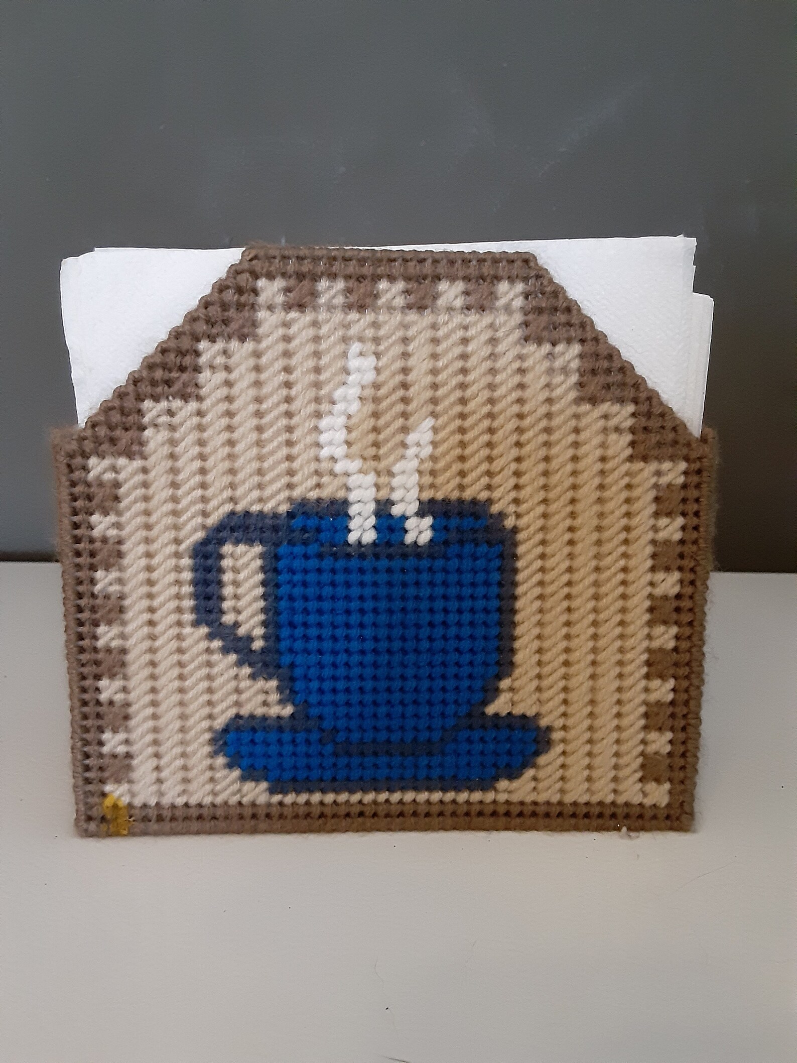 Coffee Themed Napkin Holder Etsy
